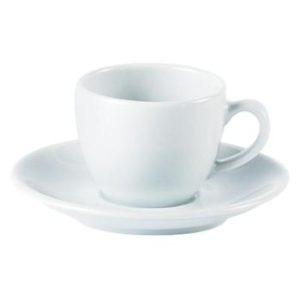 Porcelite Bowl Shape Cup 9cl/3oz QTY: 6