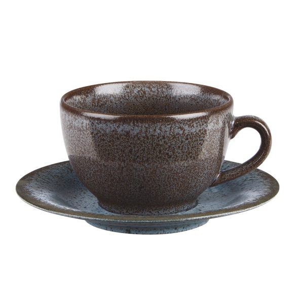 Aura by Porcelite Glacier Bowl Shaped Cup 8oz/22cl QTY: 6