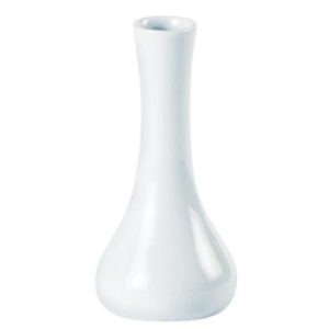 Porcelite Bud Vase 12cm/5″ QTY: 6
