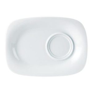 Porcelite Rectangular Gourmet Plate 24x18cm/9.5″x7″ QTY: 6