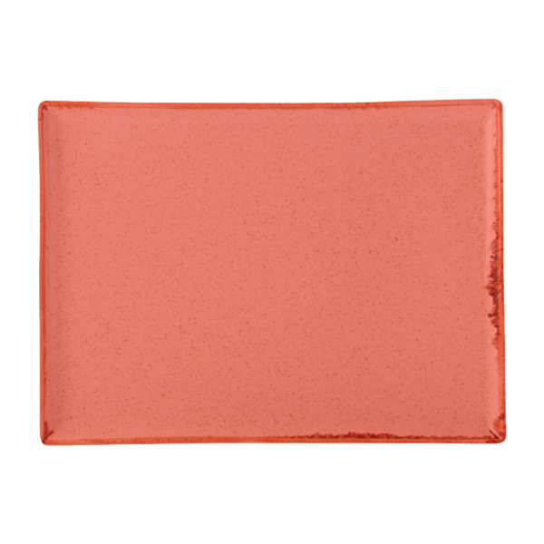 Seasons by Porcelite Coral Rectangular Platter 27x20cm/10.75×8.25″ QTY: 6