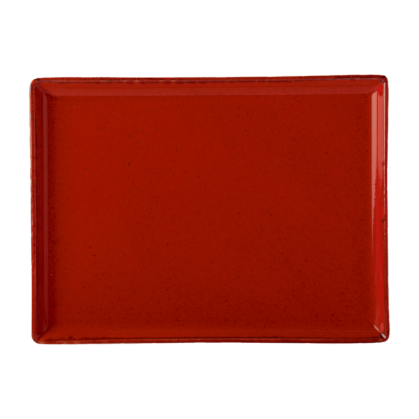 Seasons by Porcelite Magma Rectangular Platter 27x20cm/10.75×8.25″ QTY: 6