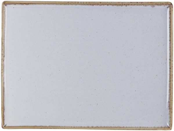 Seasons by Porcelite Stone Rectangular Platter 27x20cm/10.75×8.25″ QTY: 6