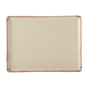 Seasons by Porcelite Wheat Rectangular Platter 27x20cm/10.75×8.25″ QTY: 6