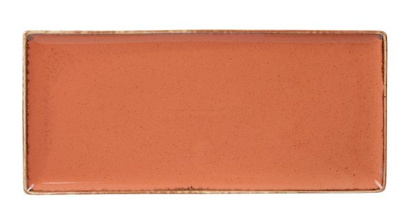 Seasons by Porcelite Coral Rectangular Platter 35×15.5cm/13.75″x6″ QTY: 6
