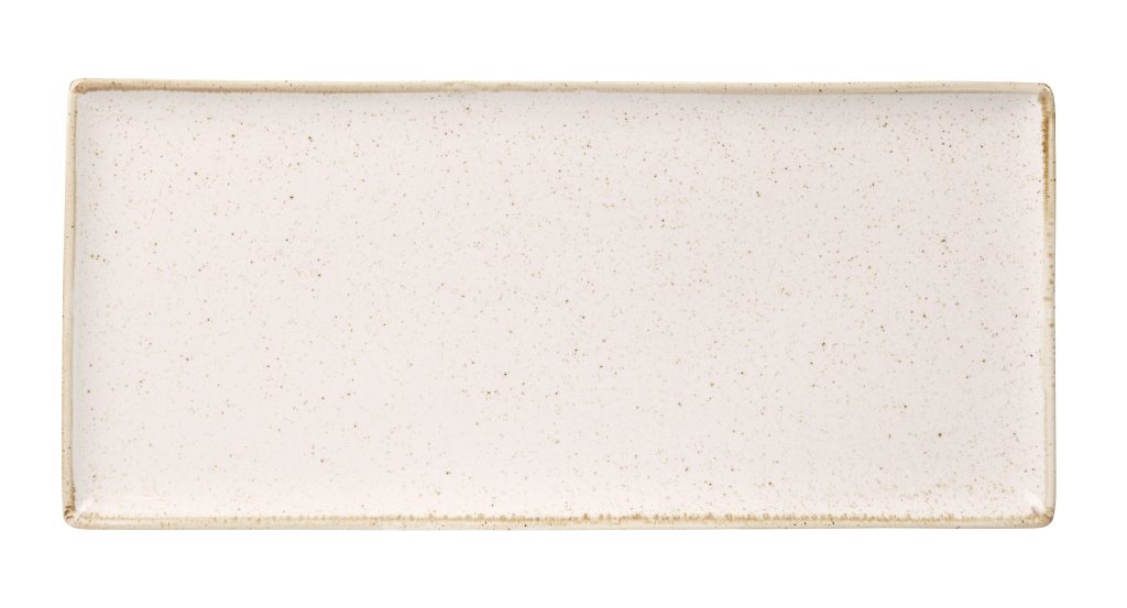 Seasons by Porcelite Oatmeal Rectangular Platter 35×15.5cm/13.75″x6″ QTY: 6