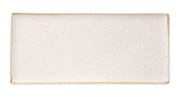 Seasons by Porcelite Oatmeal Rectangular Platter 35×15.5cm/13.75″x6″ QTY: 6