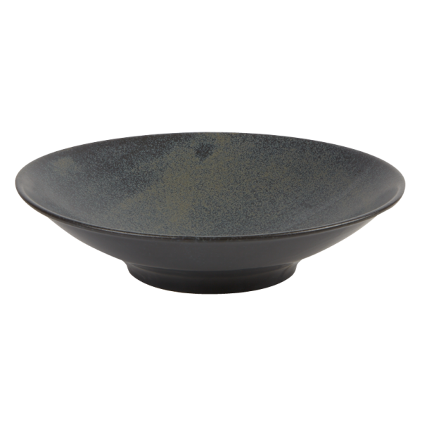Seasons by Porcelite Graphite Footed Bowl 26cm QTY: 6
