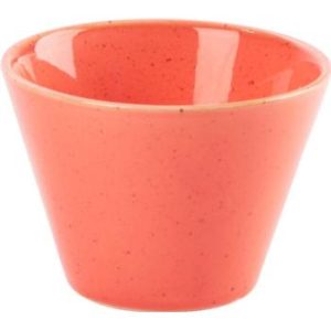 Seasons by Porcelite Coral Conic Bowl 9cm/3.5″ 20cl/7oz QTY: 6