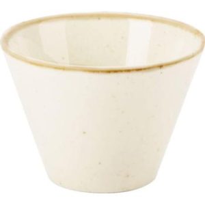 Seasons by Porcelite Oatmeal Conic Bowl 9cm/3.5″ 20cl/7oz QTY: 6