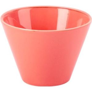 Seasons by Porcelite Coral Conic Bowl 11.5cm/4.5″ 40cl/14oz QTY: 6