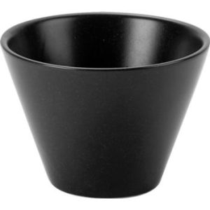 Seasons by Porcelite Graphite Conic Bowl 11.5cm/4.5″-40cl/14oz QTY: 6