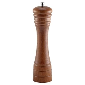 Heavy Wood Pepper Mill 9″ qty:1