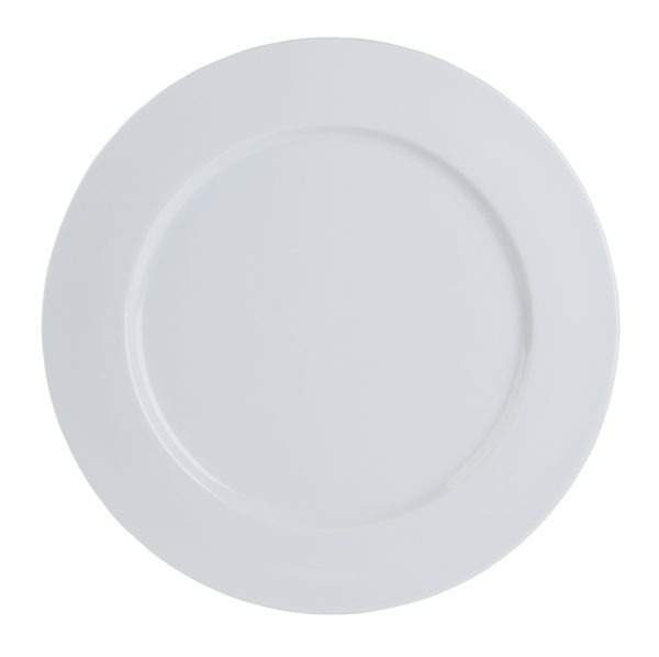 Porcelite Prestige Flat Round Platter 30cm QTY: 12