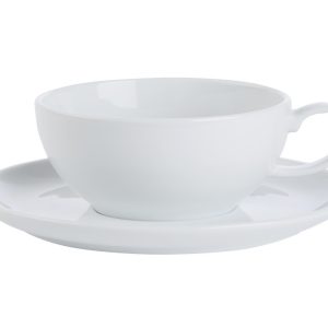 Bowl Shaped Cups & Saucer