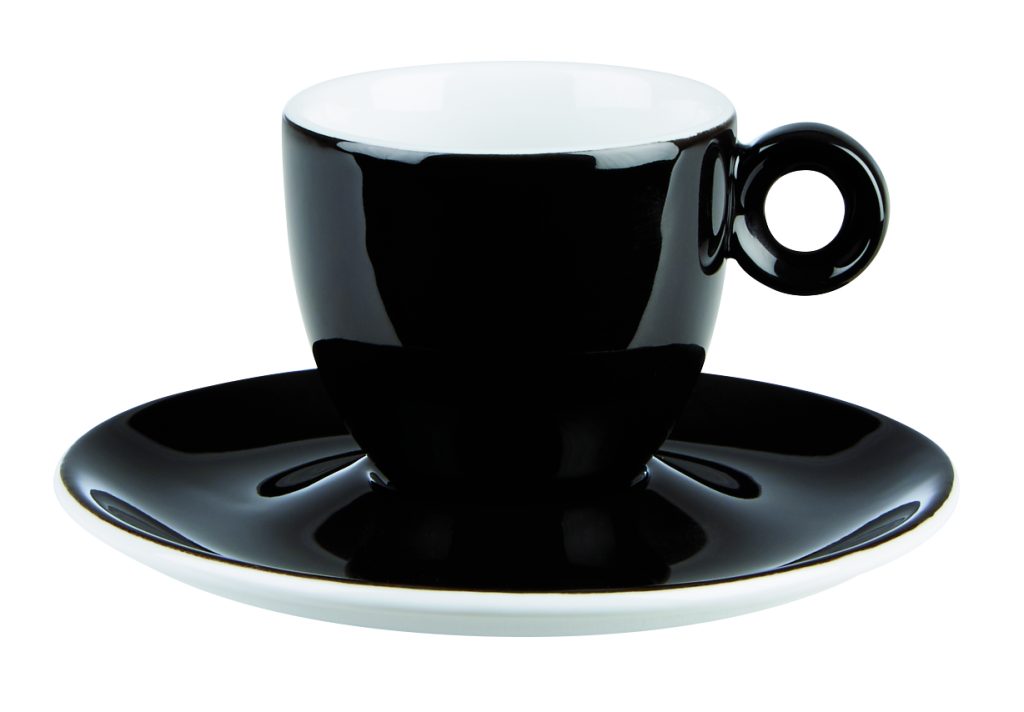 Costa Verde Black Espresso Cup 3oz QTY: 12
