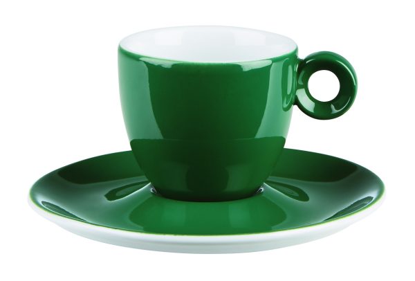 Costa Verde Dark Green Espresso Saucer QTY: 12