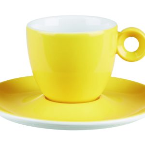 Costa Verde Yellow Espresso Saucer QTY: 12