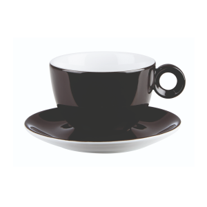 Costa Verde Black Bowl Shaped Cup 8oz QTY: 12