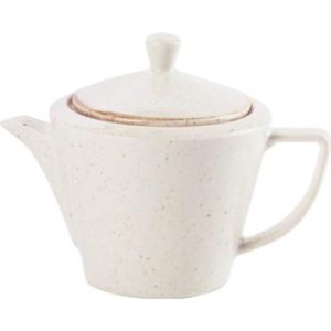 Seasons by Porcelite Oatmeal Conic Tea Pot 50cl/18oz QTY: 6