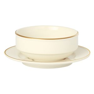 Academy Academy Event Gold Band Stacking Bowl 12cm/400ml QTY: 6