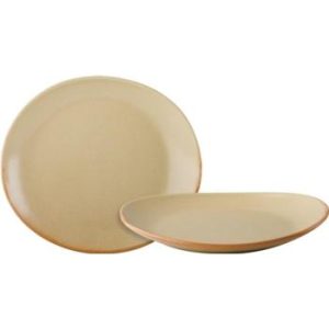 Rustico Bistro Oval Plate 21x19cm/8.25″x7.25″ QTY: 12