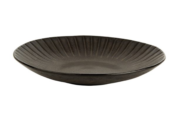 Rustico Flint Reactive Coupe Bowl 26.5cm QTY: 4