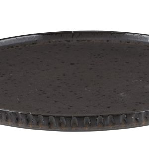 Rustico Flint Reactive Presentation Plate 26.5cm QTY: 6