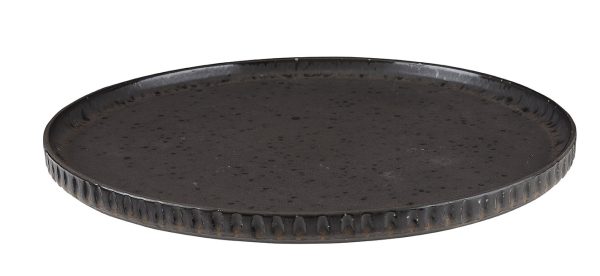 Rustico Flint Reactive Presentation Plate 31cm QTY: 4