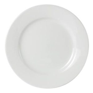 AFC Flat Round Plate 16.5cm/6.5″ QTY: 12