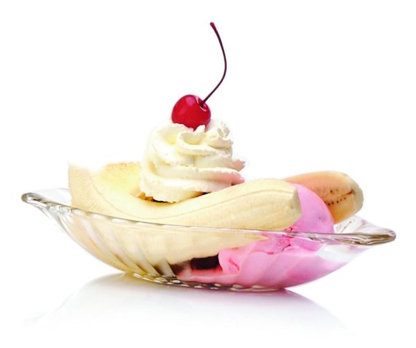 Ocean Alaska Banana Split Dish QTY: 6