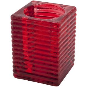 ‘Highlight’ Candle Holder Red (6Pcs) qty:1