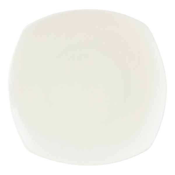 Porcelite Square Plate 20cm/8″ QTY: 6