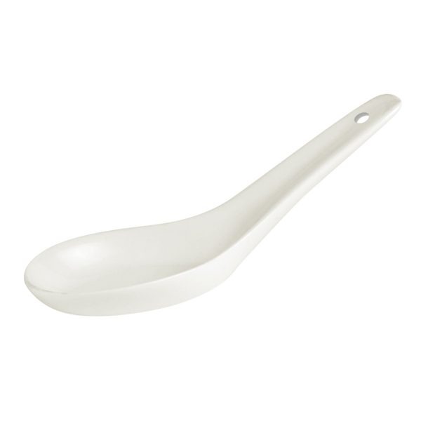 Porcelite Chinese Spoon 4.75cm/2″ QTY: 12