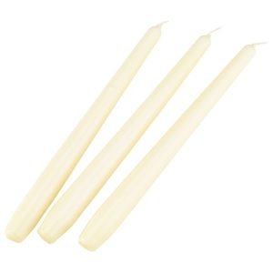 Tapered Candle 10″ Ivory (Pack 100) qty:1