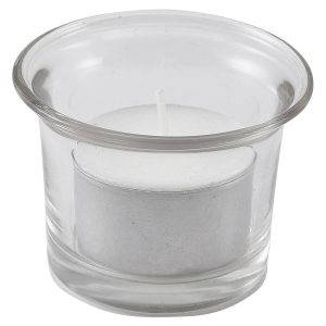 Glass Tealight Holder 50 X 50mm QTY:12