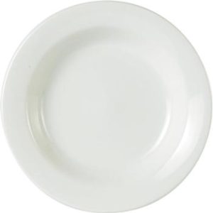 AFC Rimmed Pasta/Soup Plate 9″/23cm QTY: 12