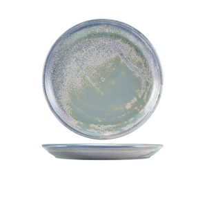 Terra Porcelain Seafoam Coupe Plate 24cm QTY:6