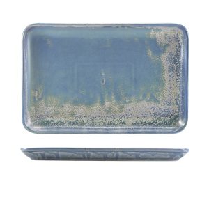 Terra Porcelain Seafoam Rectangular Platter 30 x 20cm QTY:3