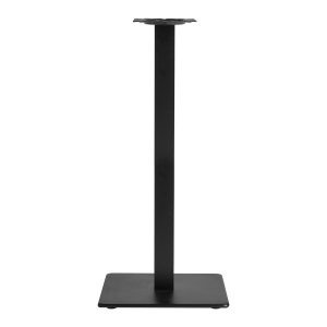 Anzio Table Base – Black Large Square – Poseur