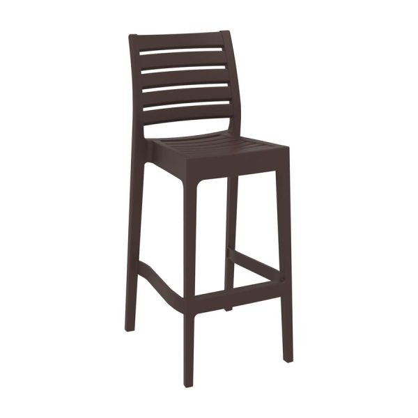 Ares Bar 75 Stool – Brown