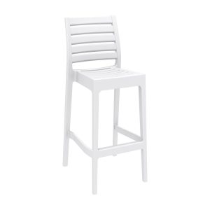 Ares Bar 75 Stool – White