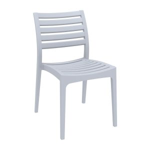 Ares Side Chair – Silver Grey