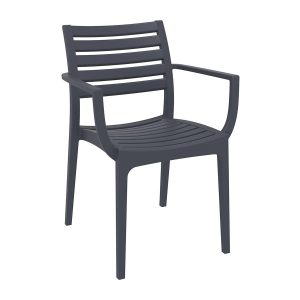 Artemis Arm Chair – Dark Grey