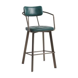 Auzet Barstool – Old Anvil – Vintage Teal