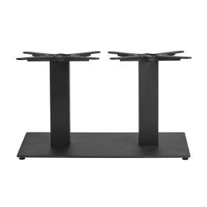 Boston Sleek Base – Black Large Rect – Coffee