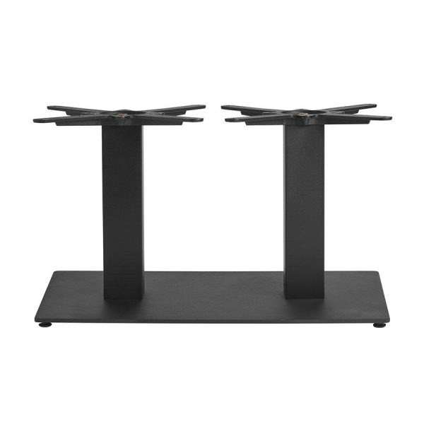 Boston Sleek Base – Black Large Rect – Coffee
