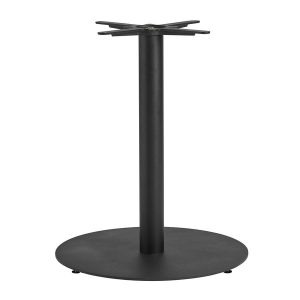Boston Sleek Base – Black Large Round – Dining