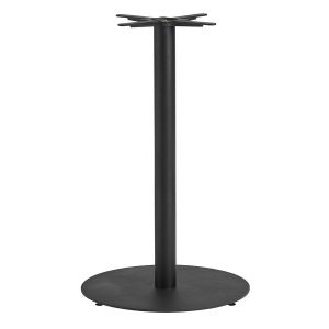 Boston Sleek Base – Black Large Round – Mid Height