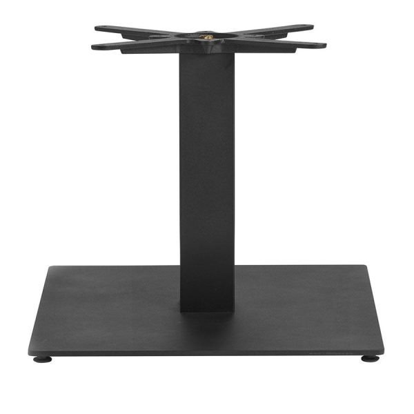 Boston Sleek Base – Black Large Square – Coffee